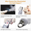 LED Pet Nail Clippers with Safety Light