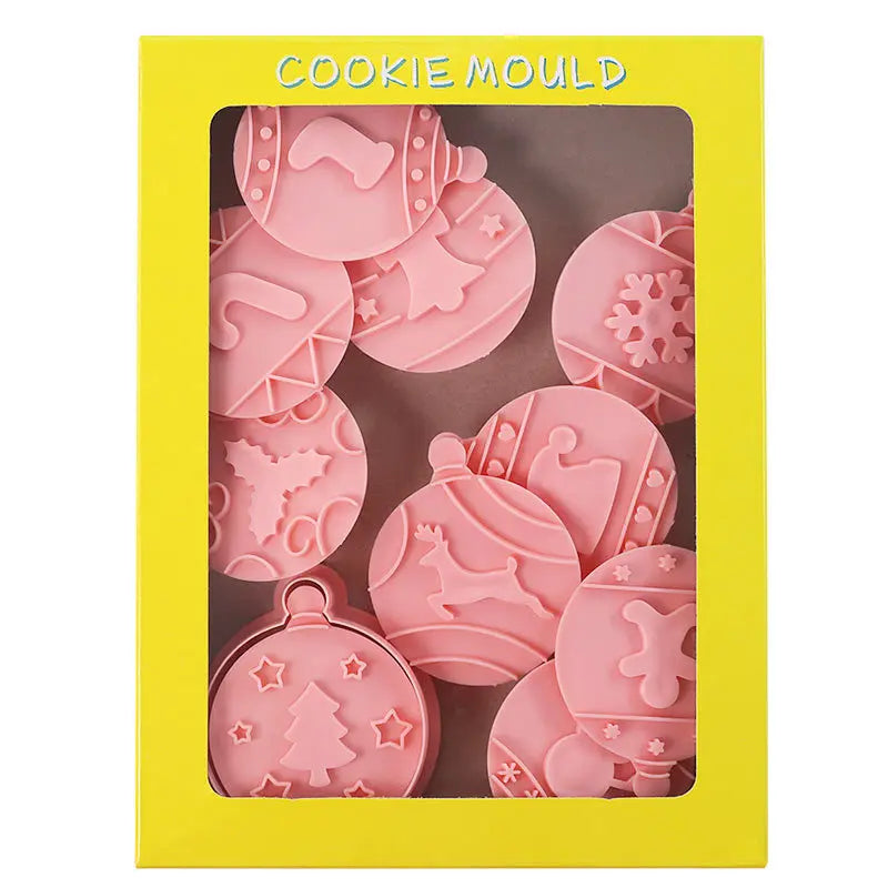 10-Piece Christmas Cookie Cutter Set