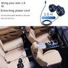 Dual-Head USB Car Seat Cooling Fan