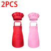 Kids' Chef Apron and Hat Set – Waterproof Cooking & Painting Smock for Boys and Girls