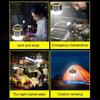 Solar-Powered LED Camping Lantern with Power Bank & Remote