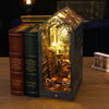 DIY Wooden Book Nook Kit with LED Lighting