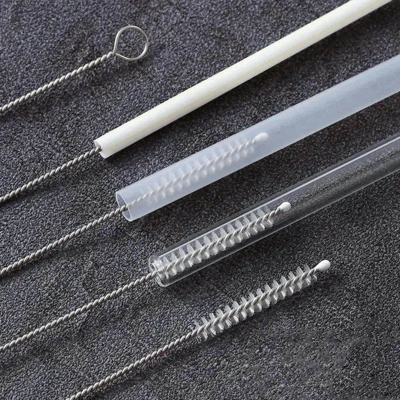 Reusable Straw Cleaning Brush Kit