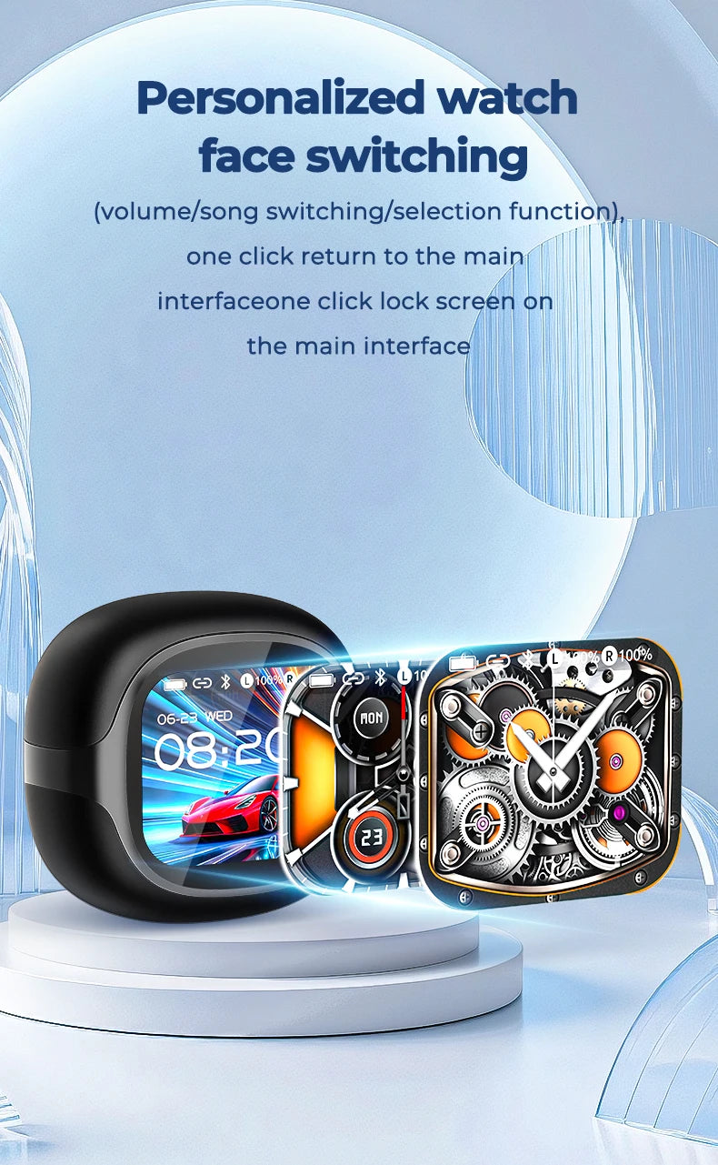 HTC NE58 Wireless Bluetooth Earbuds with Touch Control and IPX5 Water Resistance