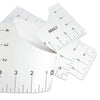 T-Shirt Alignment Ruler Set with Size Guide for Perfect Placement