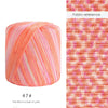 Pearl Rainbow Gradient Cotton Yarn - Soft Hand Knitting Thread