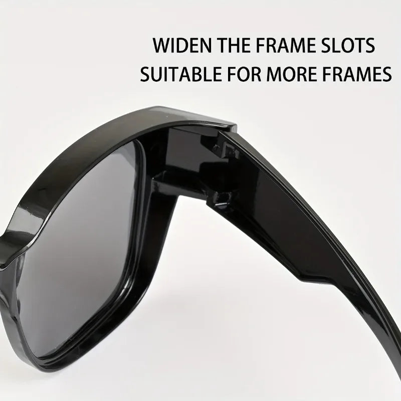 Oversized Square Sunglasses for Glasses Wearers
