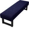 Stretch Jacquard Bench Cover – Modern, Washable Slipcover for Living Room Seating