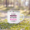 Mug de Camping en Émail « Meilleurs Parents »