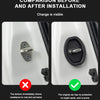 Silicone Car Door Lock Protector Covers (Set of 4)