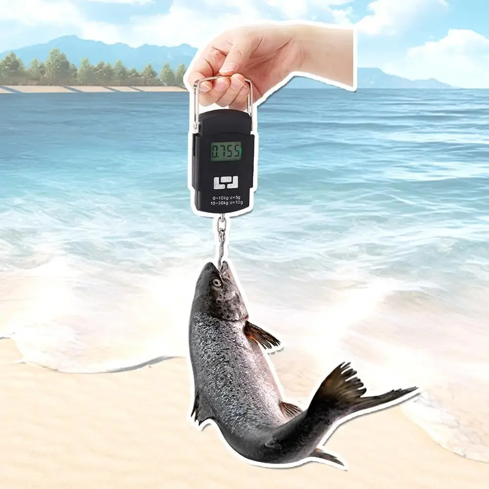 Portable Digital Hanging Scale with LCD Display