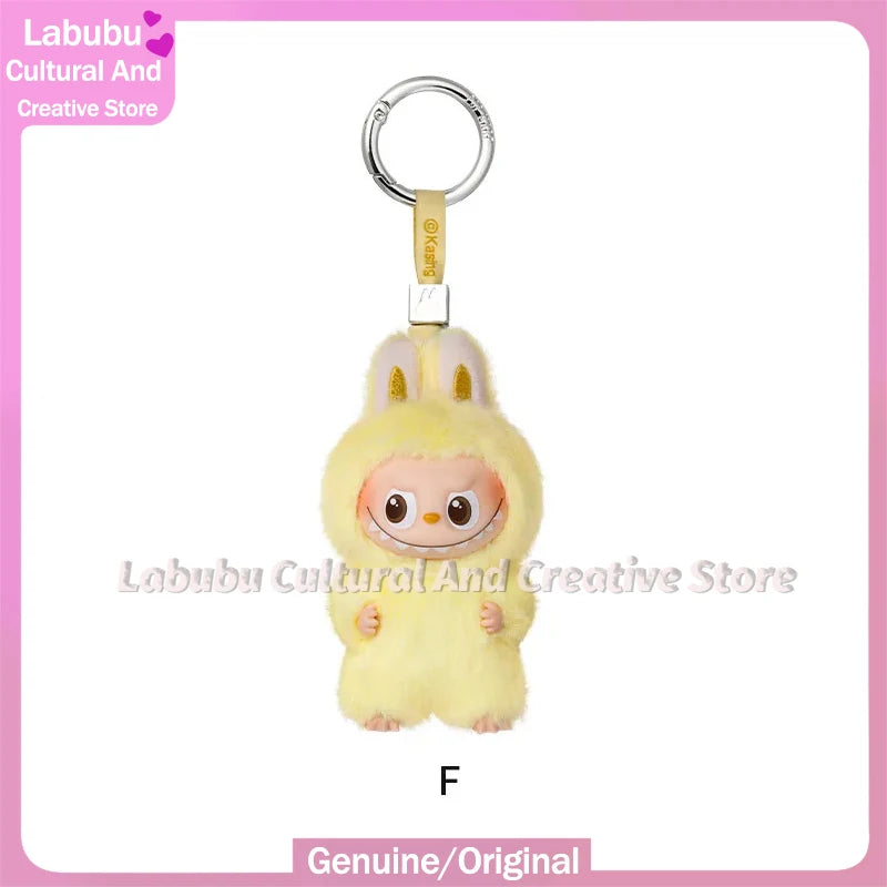 Labubu The Monsters Vinyl Face Plush Doll Pendant Keychain