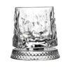 Vaso de Whisky de Cristal con Base Giratoria 360°