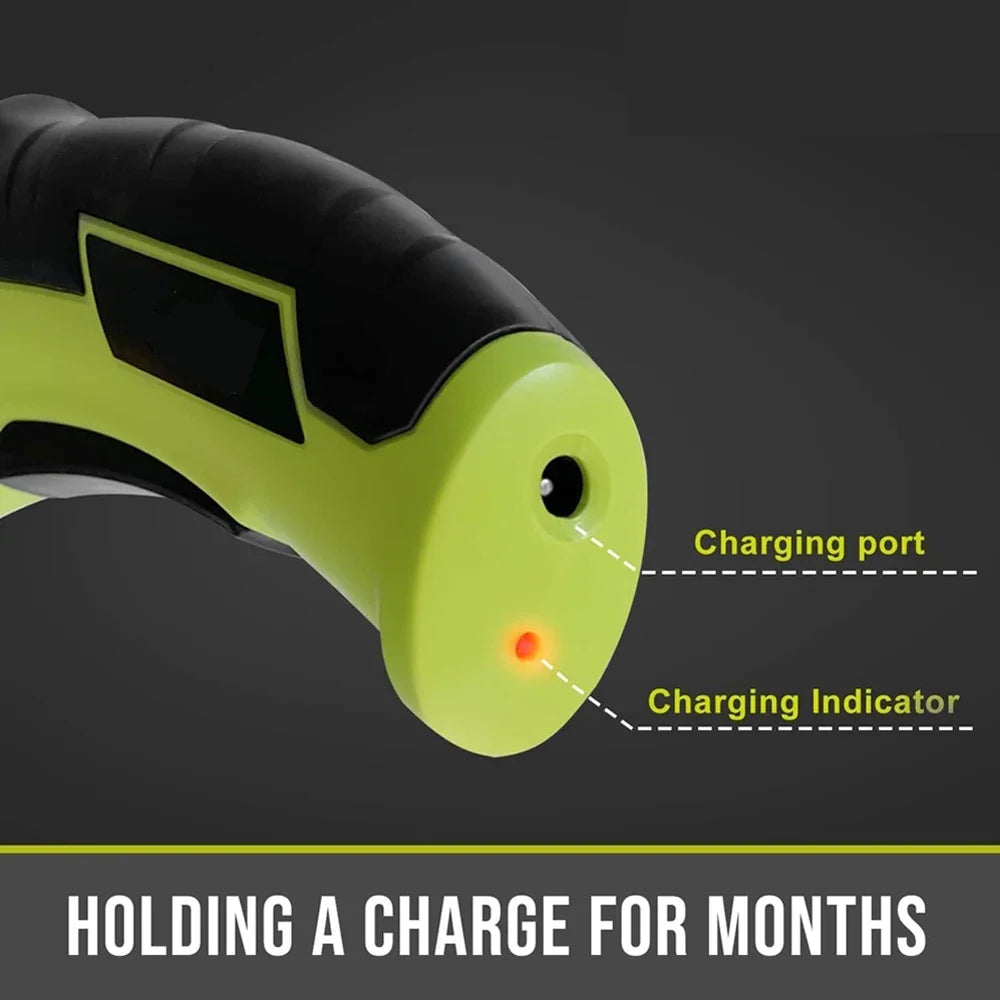 Cordless Electric Scissors – Lightweight Rotary Cutter for Cardboard, Carpet & More