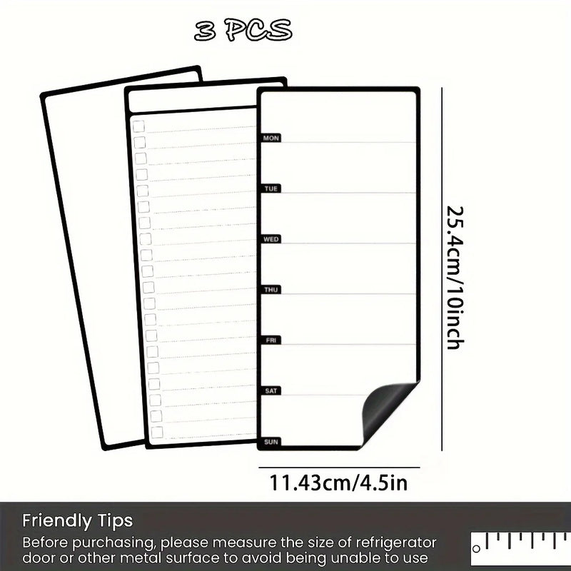 Magnetic Dry Erase Board Set for Refrigerator