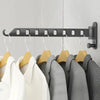Wall-Mounted Foldable Clothes Drying Rack