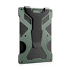 Slim Aluminum RFID Blocking Wallet with ID Window and Money Clip