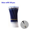 Smooth 0.5mm Gel Pen Set with Refills (Black, Blue, Red)