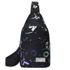 Kompakte Nylon-Crossbody-Tasche