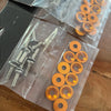 CNC Aluminum Fender Washer & Bolt Kit (M6) for Car Customization