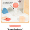 Montessori 4-in-1 Wooden Color Sorting & Shape Matching Box for Toddlers