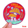 Encouraging Embroidered Iron-On Patches for Jackets, Jeans & Bags