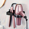 Wall-Mounted Hair Dryer & Straightener Storage Rack