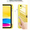 Slim Hybrid iPad Case with Pencil Holder and Tri-Fold Stand