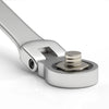 Ratcheting Spanner Set with Flexible Head – 72-Tooth Design