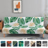 Stretchable Sofa Cover with Geometric Pattern for Futon Seats