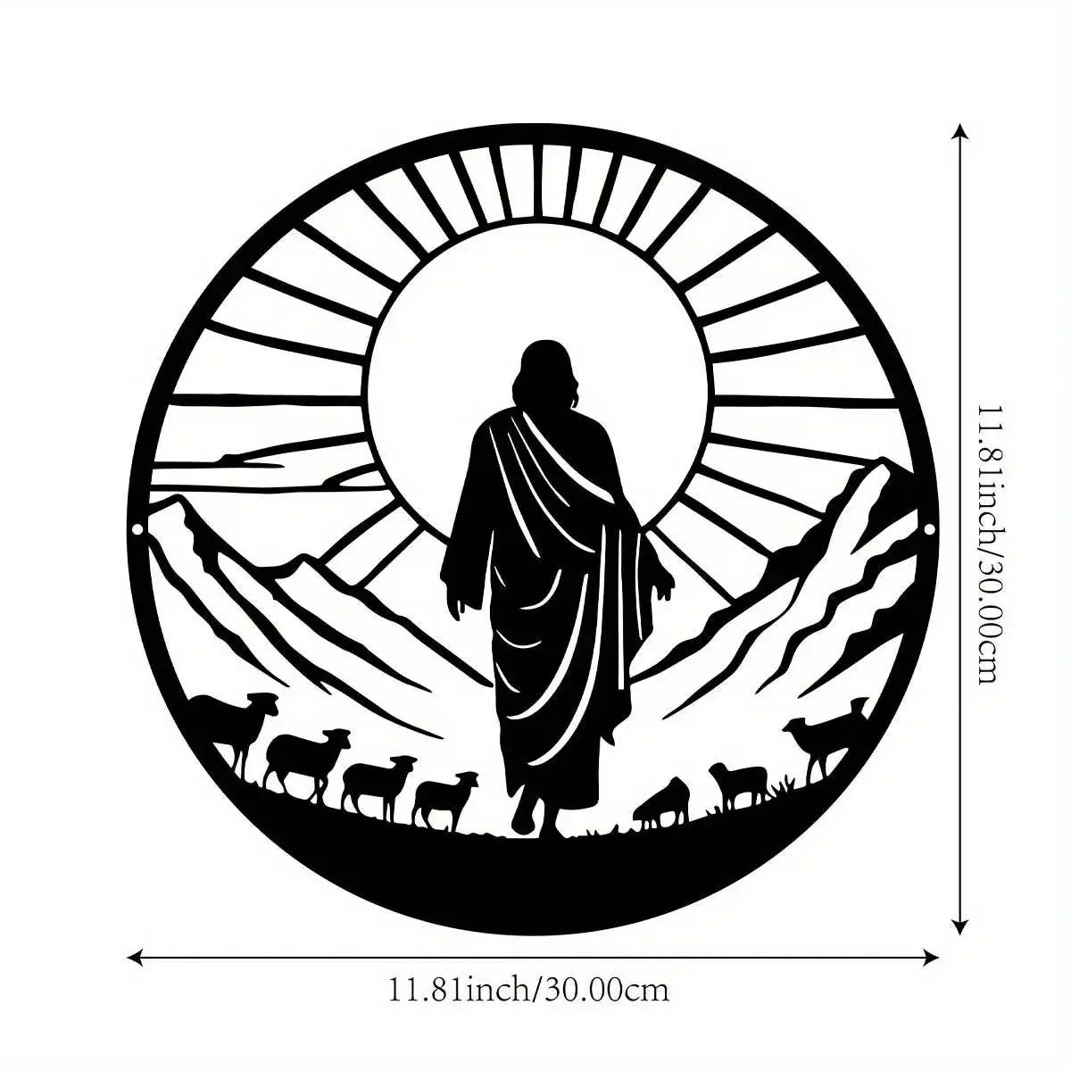 Elegant Metal Cross Wall Art for Home and Office