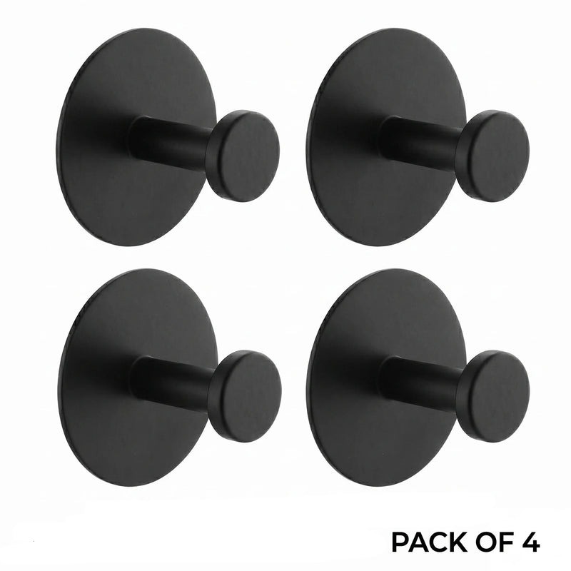 Hochwertige Edelstahl-Klebehaken (4er-Set)