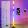 Smart RGB Corner Floor Lamp with Music Sync
