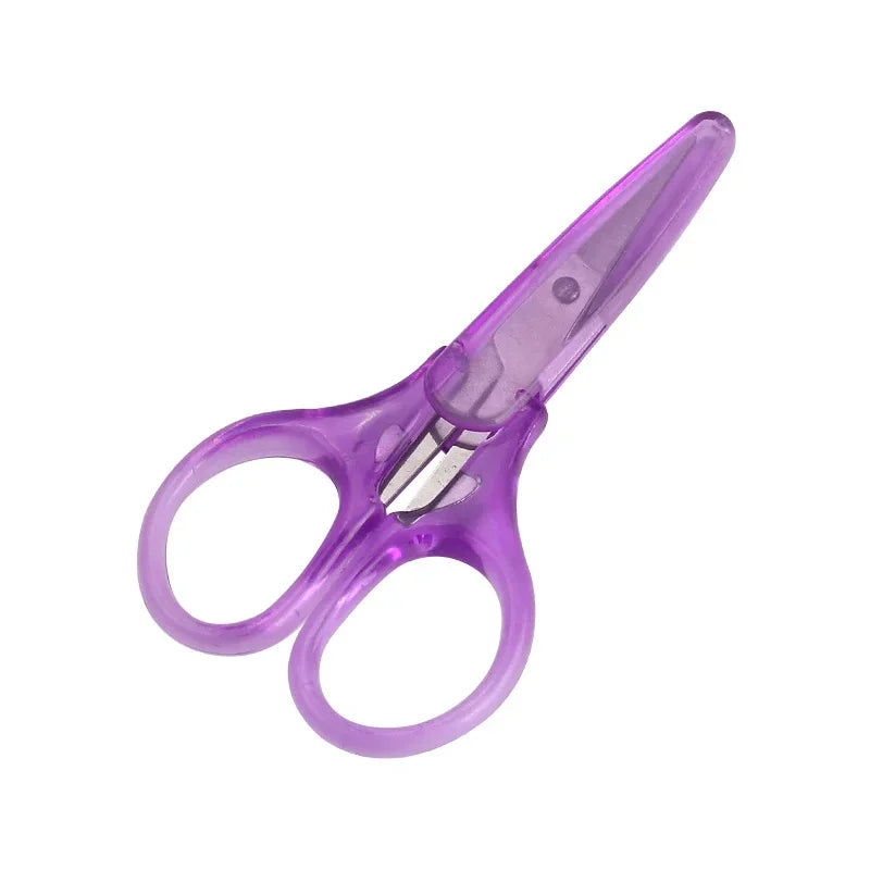 Compact Precision Scissors with Protective Cap