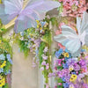Lifelike 3D Silk Butterfly Decoration for Events and Photography