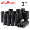 Heavy-Duty Impact Wrench Socket Set for Deep Reach Applications