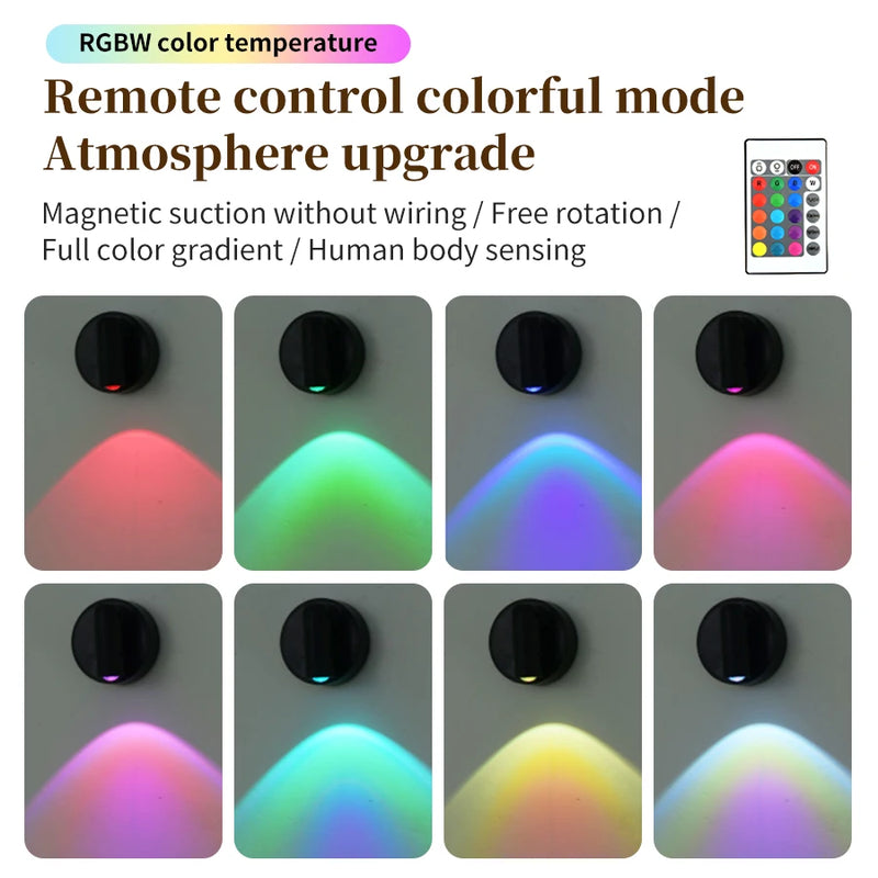 Rechargeable Motion-Sensor LED Night Light