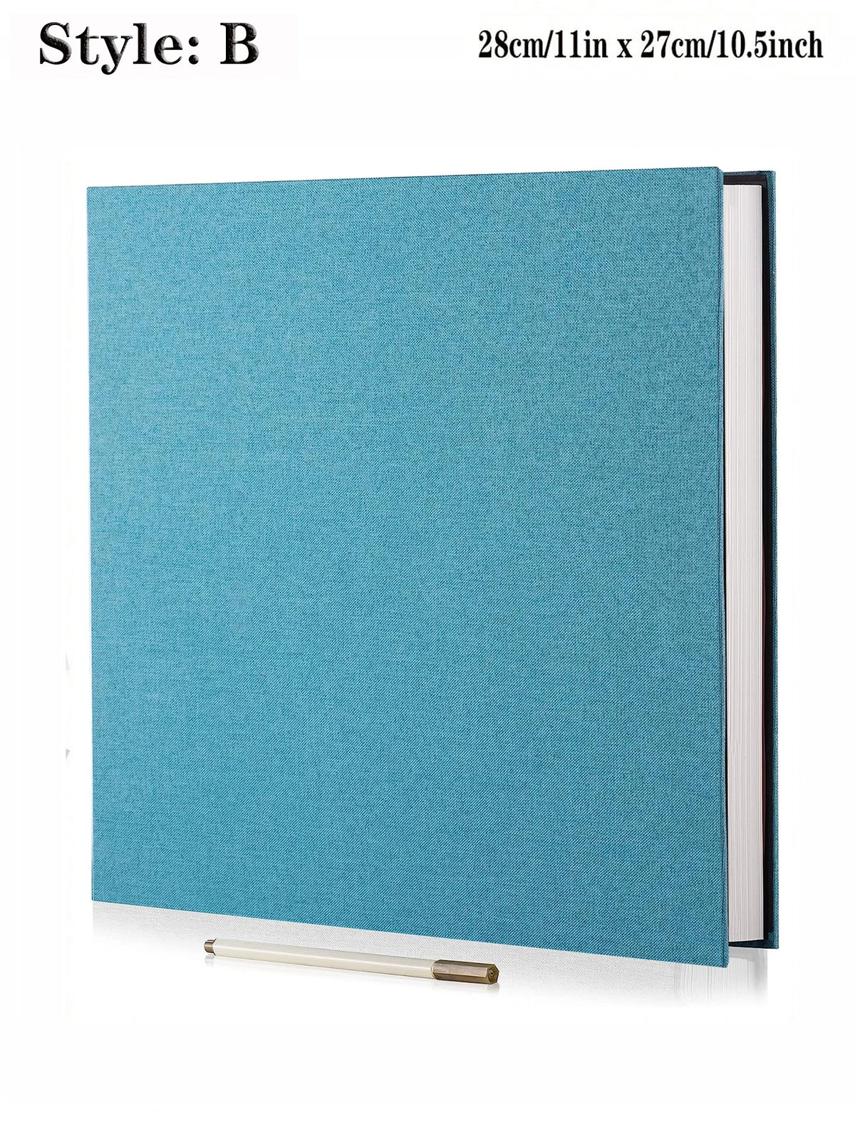 Linen Self-Adhesive Photo Album for Scrapbooking and DIY