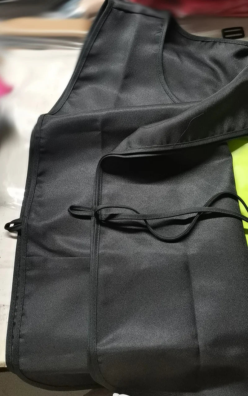 Durable Polyester Vest Apron for Kitchen, Cleaning & Salon Work
