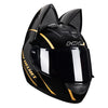Cat Ear Full Face Motorcycle Helmet with Removable Ears