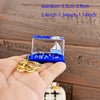 Black Pearl Pirate Ship Fluid Hourglass Decoration