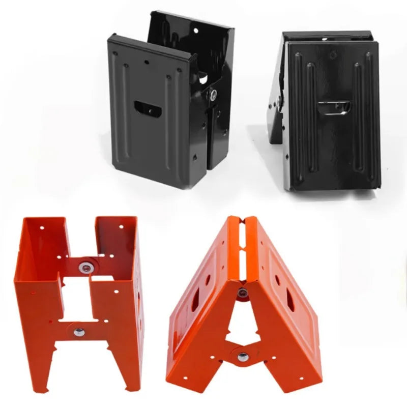 Heavy-Duty Sawhorse Brackets for Woodworking Workbenches