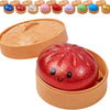 Glitter Dumpling Squishy Toy