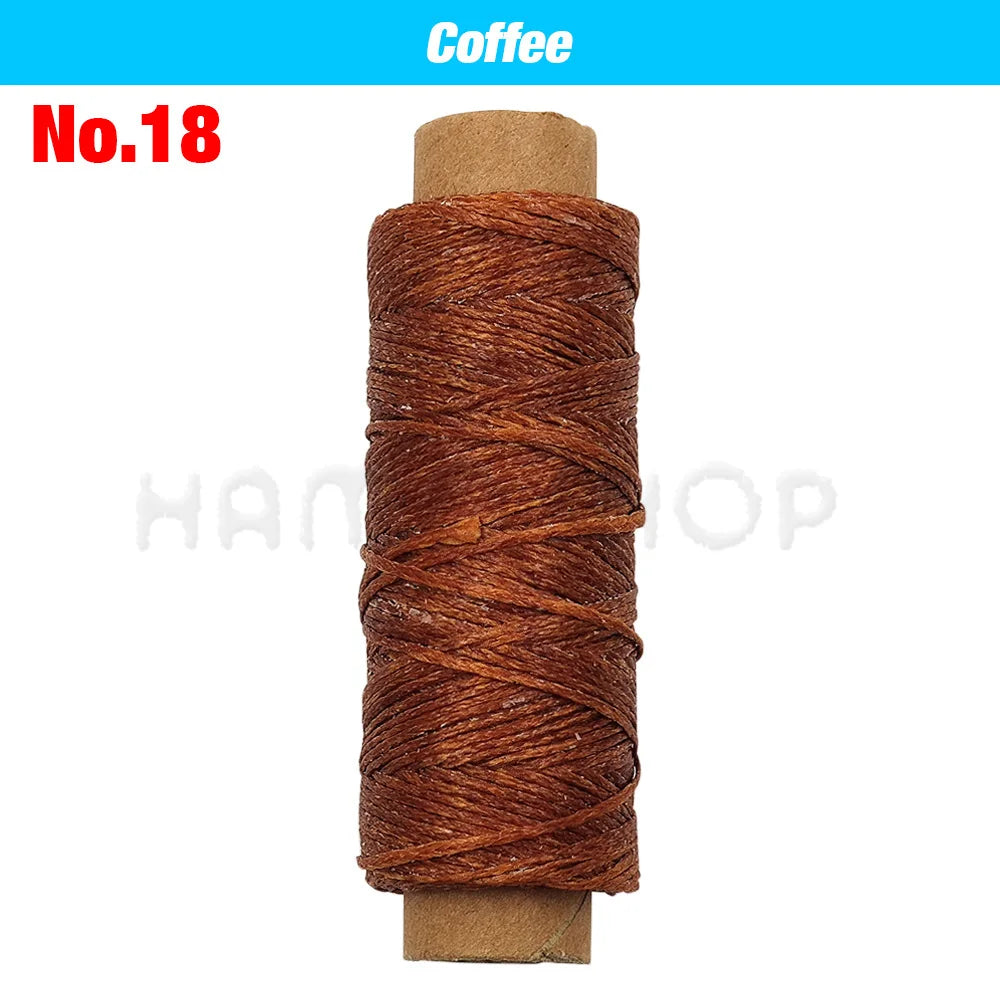 Flat Waxed Polyester Thread for Leathercraft and Sewing