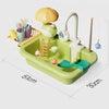 Juego de Fregadero de Cocina Interactivo para Niños con Agua Corriente