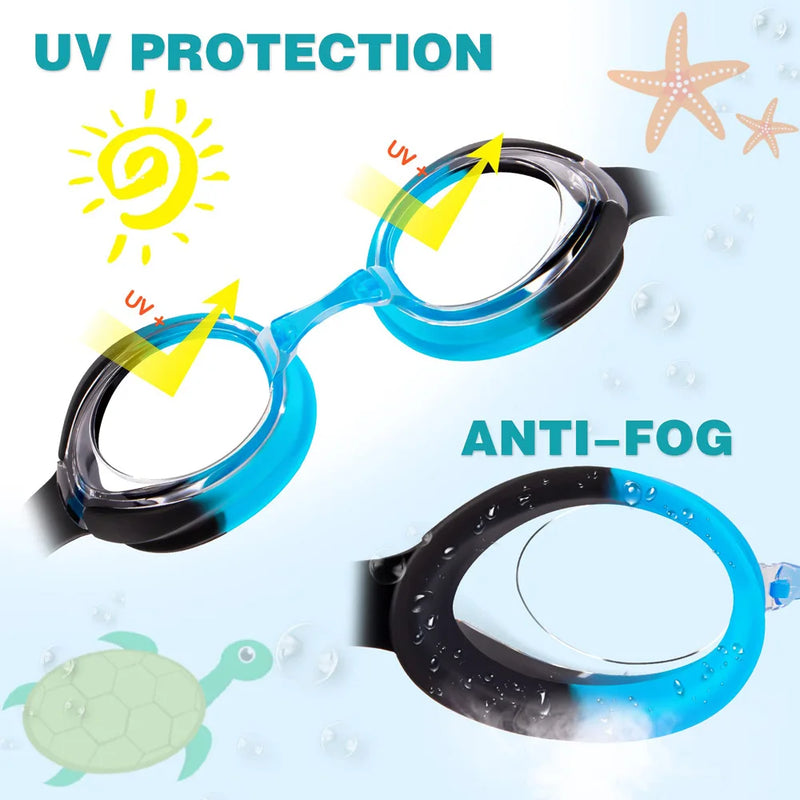 Kids' Anti-Fog Swimming Goggles