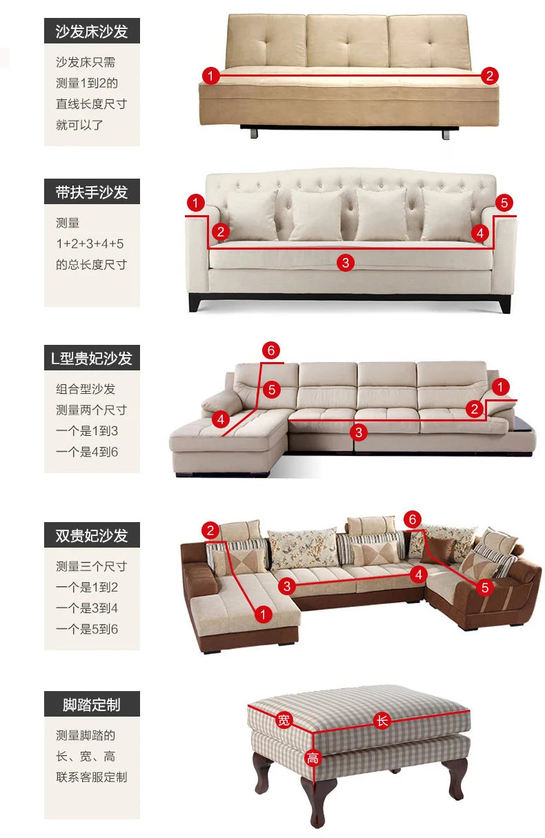 Stretch Sofa Cover with Non-Slip Backing