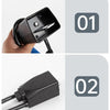 Universal Steering Wheel and Seat Belt Anti-Theft Lock with 2 Keys