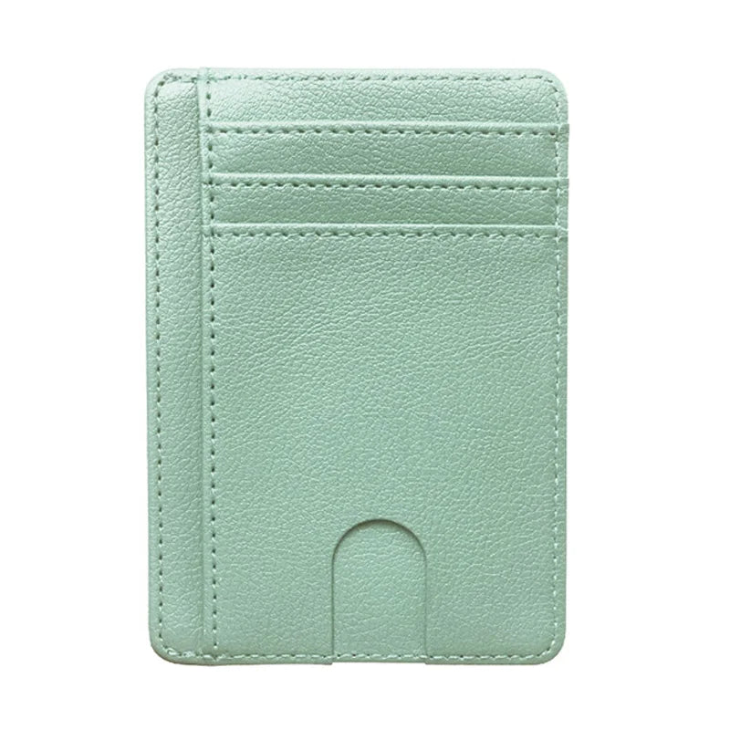 RFID Blocking Slim Leather Wallet for Men