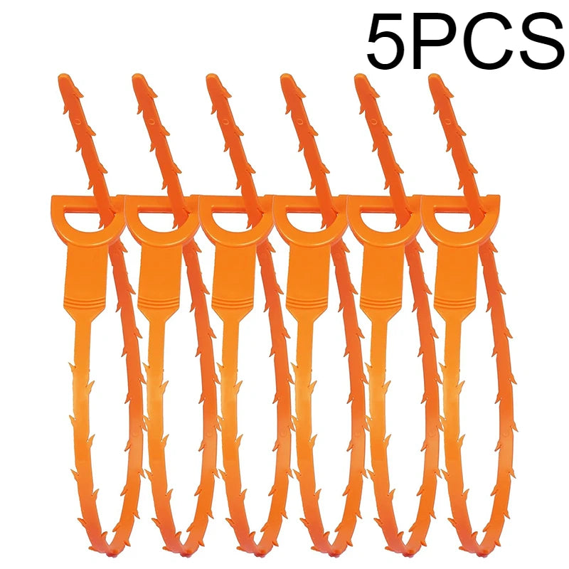 Flexible Drain Cleaning Snake for Shower and Sink Clogs